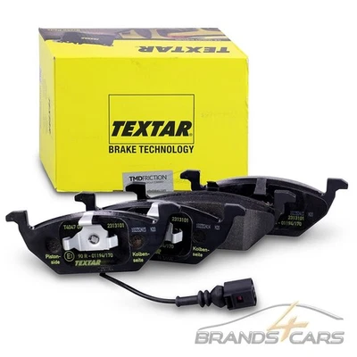 TEXTAR BREMSBELÄGE VORNE FÜR SKODA CITIGO FABIA OCTAVIA 1 2 VW GOLF 5 6 POLO 9N - Bild 1 von 4