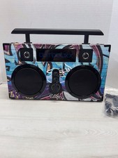 BumpBoxx ULTRA PLUS Bluetooth Speaker Boombox - Multicolor Tested