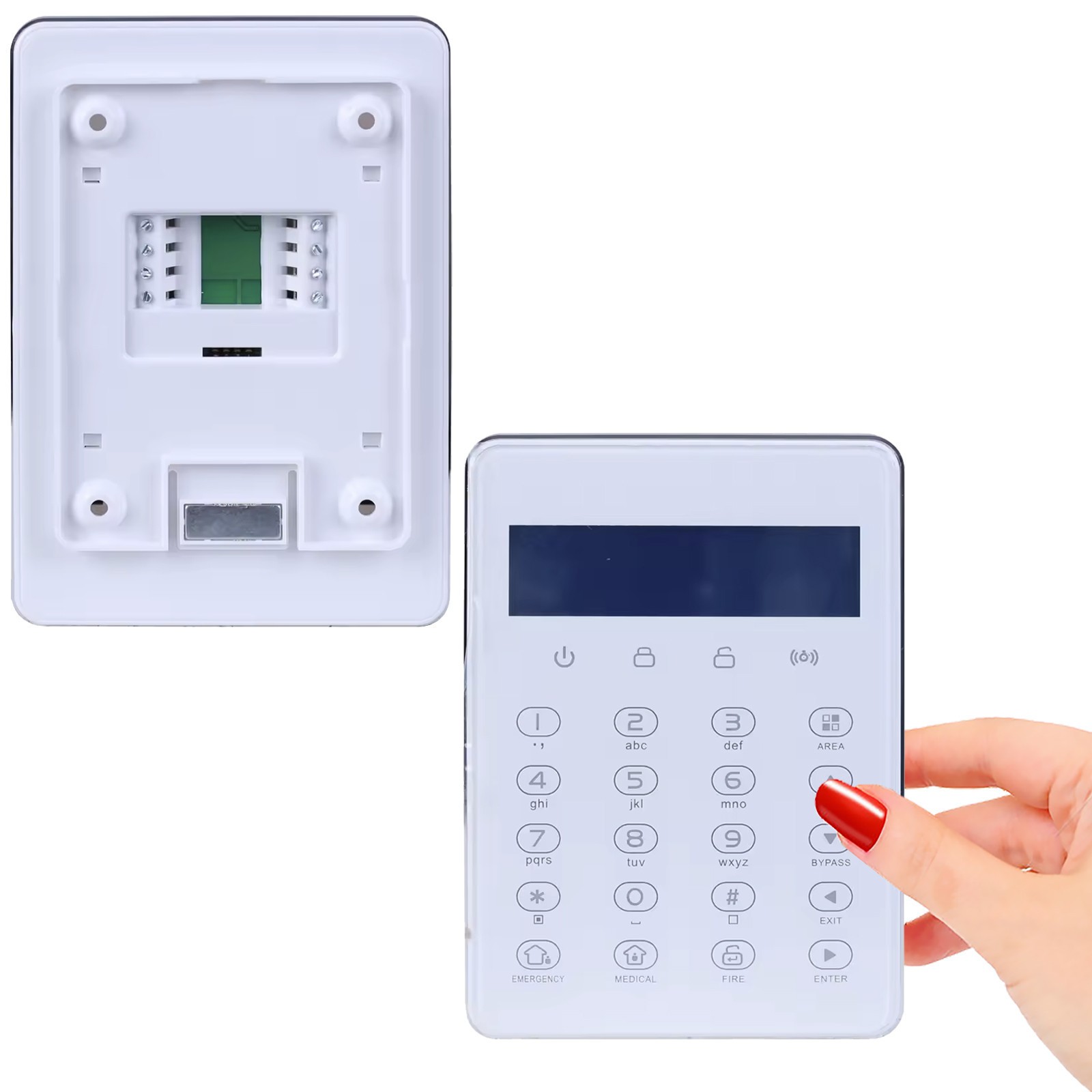 Clavier Filaire Alarme FC-7668 PRO Solution Anti Brouillage pour Entreprise
