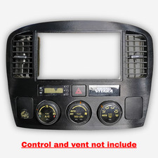 Center Radio Bezel Trim Suzuki Grand Vitaraxl-7 2003-2006 Center Black