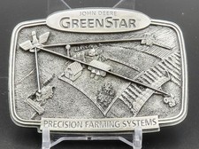 JOHN DEERE GREENSTAR' Belt Buckle 1 of 250 Highly Embossed Hard To Find