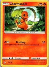 Charmander 1/70 Common Dragon Majesty Pokemon Near Mint on eBay
