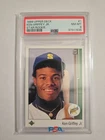 1989 Upper Deck - Star Rookie Ken Griffey Jr #1 (RC) PSA 8