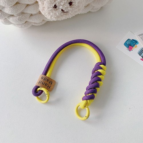 Keychain Mobile Phone Lanyard Candy Colors Phone Wrist Straps Anti-lost Rope - Photo 13 sur 14