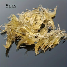 5/10/20Pcs Goture Shrimp Lures Soft Shrimp Fishing Lures for Freshwater Saltwate