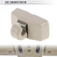 Sun Visor Holder Clip For Volkswagen Bora Caddy Golf Mk4 No.3b0857561b Beige