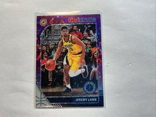 2019-20 Panini NBA Hoops Premium Stock - Jeremy Lamb #263 Purple Disco Prizm
