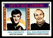 1974-75 Topps Goal Leaders (Phil Esposito / Bill Goldsworthy) #1