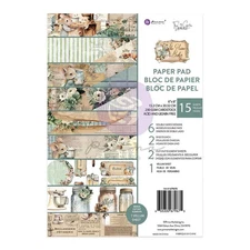 Prima Marketing 6x8 D/S Paper Pad - The Home Baker, 679675 by: The 3 Girls Tale