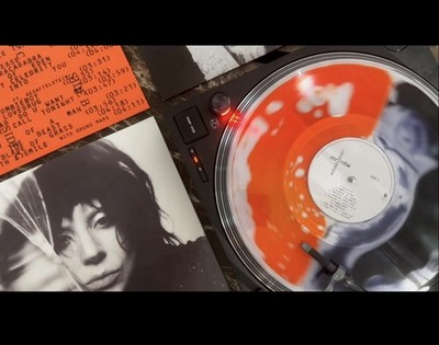 MAYHEM Lady Gaga Bad World Liquid LP Lady Gaga Mayhem Split Orange