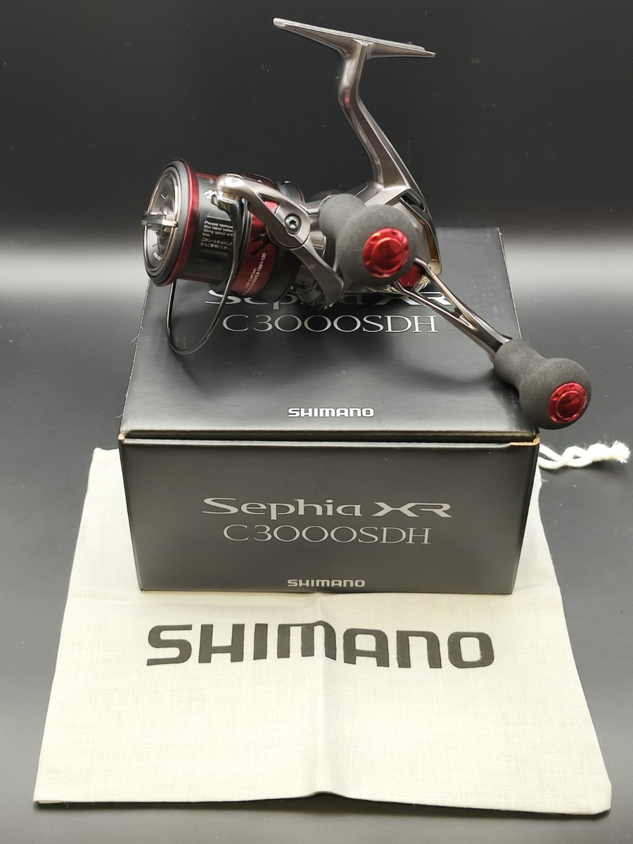 JDM Shimano 21 Sephia XR C3000SDH Double Handle Spinning Reel