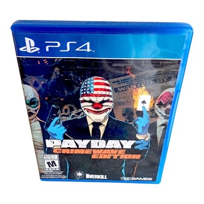 Payday 2: Crimewave Edition - (Sony Playstation 4, 2015) PS4 CIB Complete