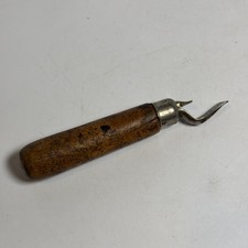 VINTAGE EDLUND CO. WOODEN METAL BOTTLE CAN OPENER 11-7-33 NOV. 7-33 BEER POP HTF