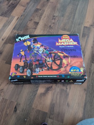 Knex 15107 Lost Mines Mega Masher Set Builds 3 Models New Sealed!!! Vintage RAR