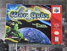 WarGods (Nintendo 64, 1997) Complete Game In Box CIB Manual Box Cartridge TESTED