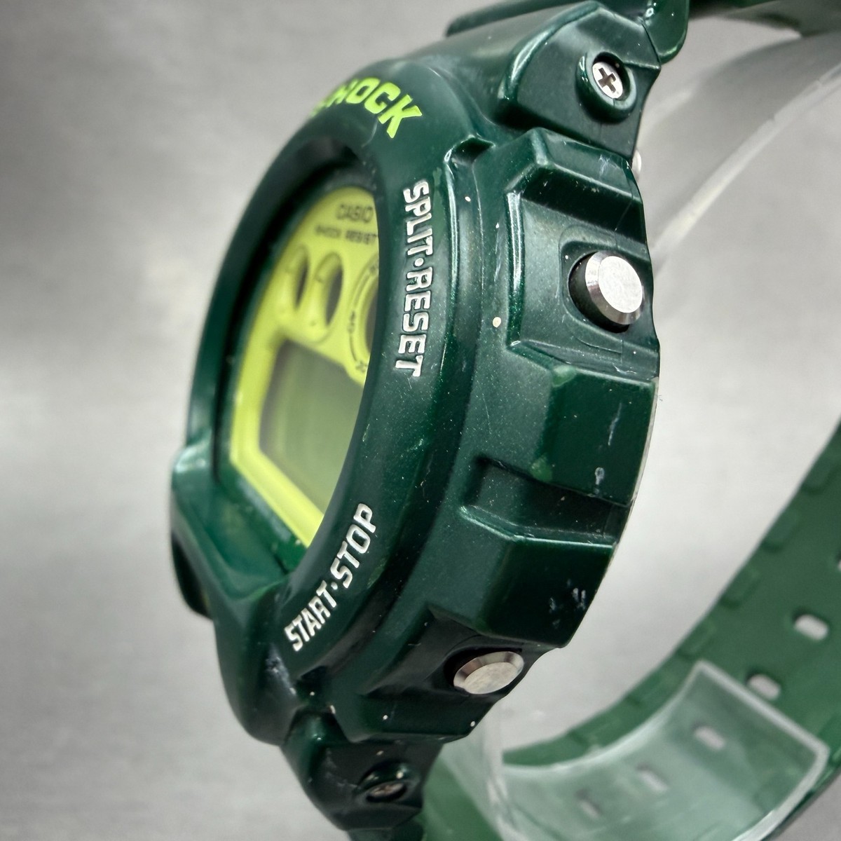 Casio G-Shock DW-6900CC Watch Men 50mm Digital LCD Green Alarm