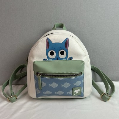 Fairy Tail Happy Mini Backpack Hot Topic Fish Bioworld Anime Final Season
