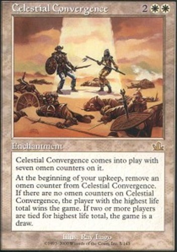1x Celestial Convergence Heavy Play MTG Magic - Kid Icarus -