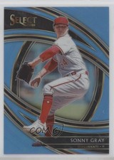 2020 Panini Select Premier Carolina Blue Prizm 28/35 Sonny Gray #111 6k2