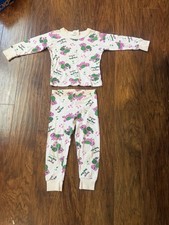 Vintage 90s Barney Friends Two Piece Set Barney Baby Bop Toddler 3T 1993