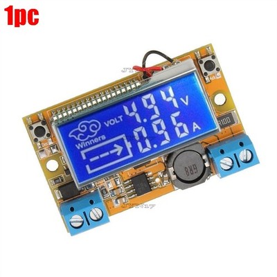 1Pcs Lcd Display Module With Power Supply Kit Push-Button Dc-Dc Adjustable cz