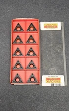 10pc Sandvik TCMT 3(2.5)2 Carbide Inserts 16 T3 08-PR Grade 4325 Machinist