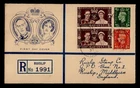 DR WHO 1937 GB FDC KGVI CORONATION COMBO RUISLIP REGISTERED M82411