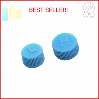UHANBUT Car A/C Valve Core Caps, R134a Air Conditioning System Repairing Seal Ki