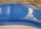 Vintage Pyrex 1 1/2 Qt. Royal Blue Gold Medallion Promotional Casserole w/ Lid * — photo 4