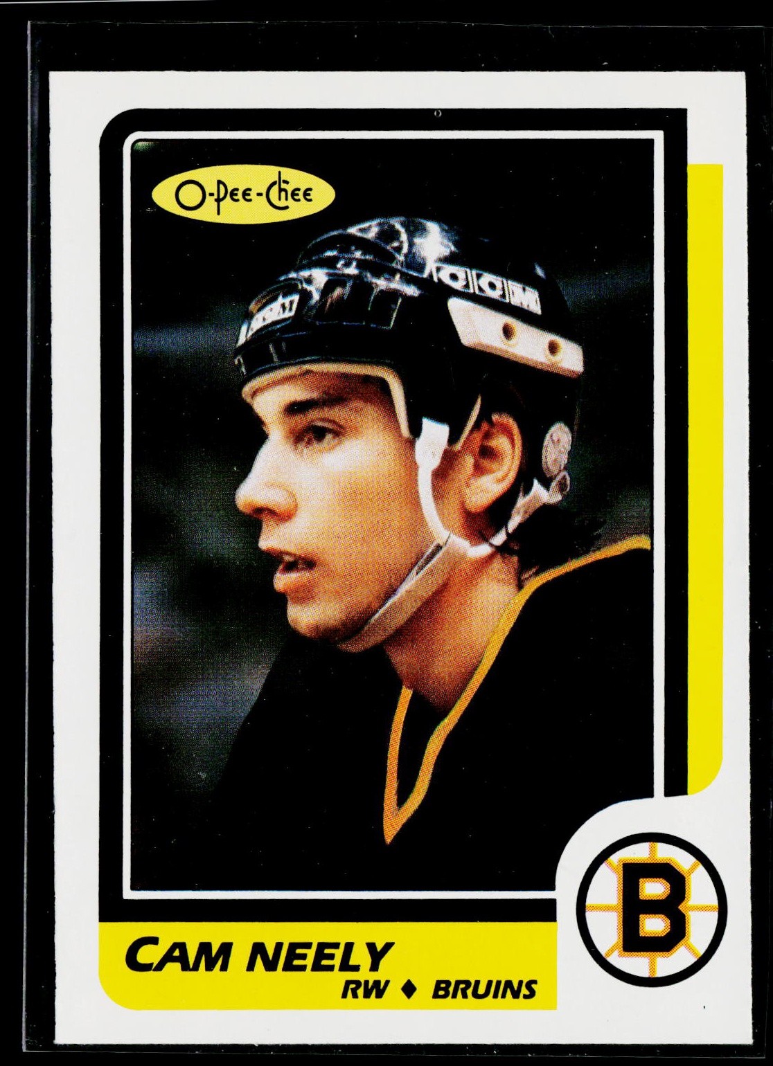 Cam Neely 1986-87 O-Pee-Chee #250