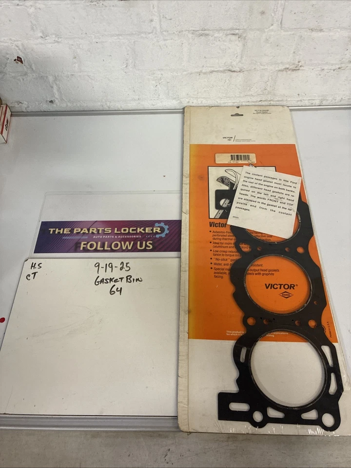 Junta de culata de motor Victor Reinz 3778, original nuevo stock antiguo, vintage, Foto 4 de 4