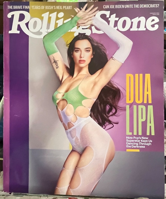 Rolling Stone Magazine Dua Lipa Issue 1348 February 2021