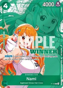 Nami Winner Card | eBay