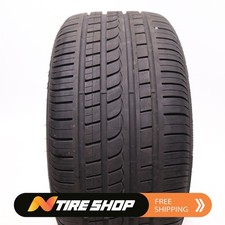 Set Of 2 Used 25540zr17 Pirelli P Zero Rosso N5 - 94y - 8.5-932 No Repairs