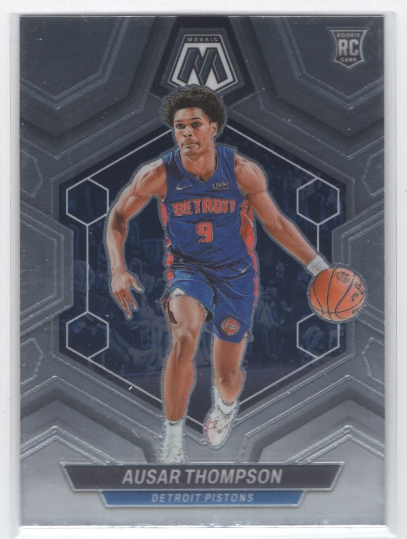 #226 2023-24 Mosaic BASE / Ausar Thompson RC Detroit Pistons