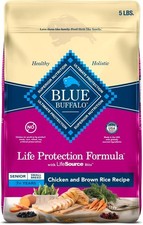 Blue Buffalo Life Protection Formula Small Breed Senior Dry Dog Food – 5 lb, Chi 6.84 per pound