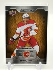 2023-24 UPPER DECK ENGRAINED ROOKIE WALKER DUEHR /399 #136 FLAMES 🎆