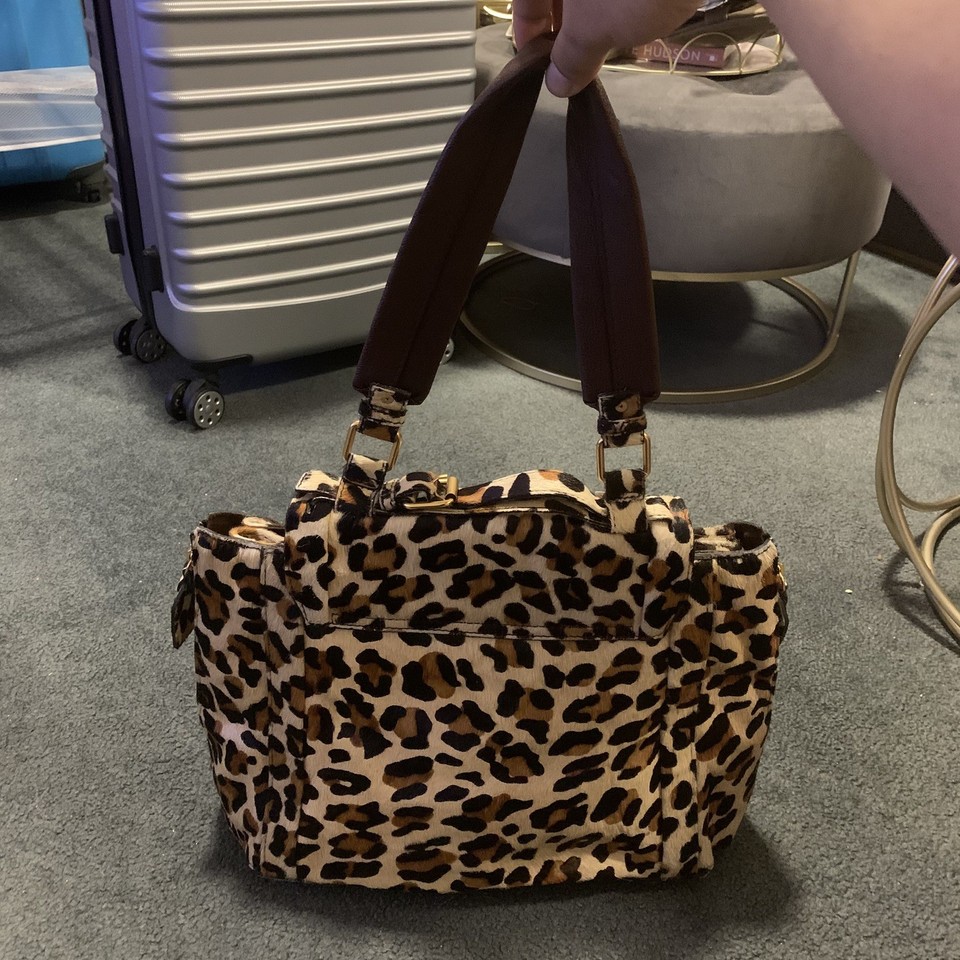 Chloe Leopard skin  Darla Satchel