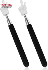 2Pcs Telescopic Teachers Pointer, Extendable Hand Pointer Finger Pointer Stick,