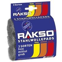 Stahlwolle Polierpads 3Er Set Fein Mittel Grob FüR Holz Metall Rakso