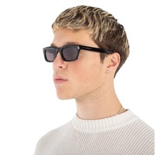 Gucci Grey Rectangular Men's Sunglasses GG1524S 001 51 GG1524S 001 51