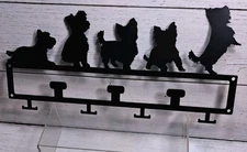 Dog Leash and Collar Holder, Entryway Wall Mounted Accessories Storage Missing 