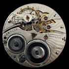 Antique 12s Hampden S.J Strickler Mechanical Pocket Watch Movement Gnrl. Stark