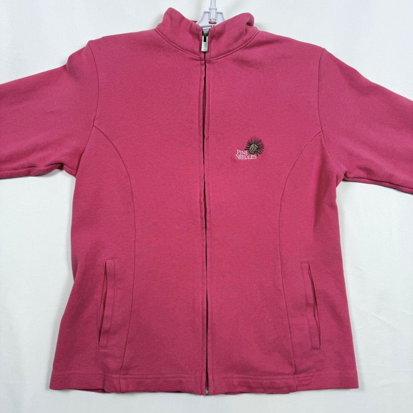 Peter Millar Pink Full Zip Jacket Pine Needles Lo… - image 1