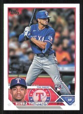 2023 Topps #597 Bubba Thompson RC