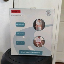 Rotemox 3-in-1 Multi-Function Portable Potty Green Unisex Baby Toilet Adapter