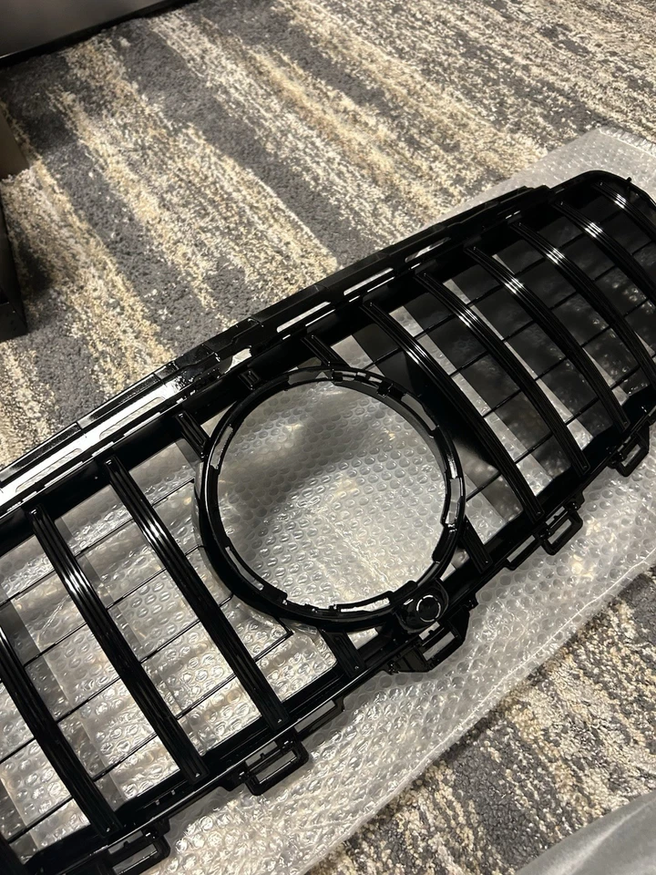 2016-2020 Mercedes Benz E Class W213 AMG E63 E63S GT Grill Black - Image 3 of 4