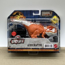 Jurassic World Uncaged Click Tracker ATROCIRAPTOR Action Figure Mattel NEW NIB