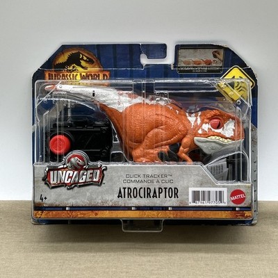 Jurassic World Uncaged Click Tracker ATROCIRAPTOR Action Figure Mattel NEW NIB