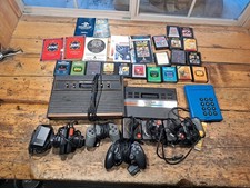 Lot Of Atari 2600 Games And Joysticks UNTESTED N6